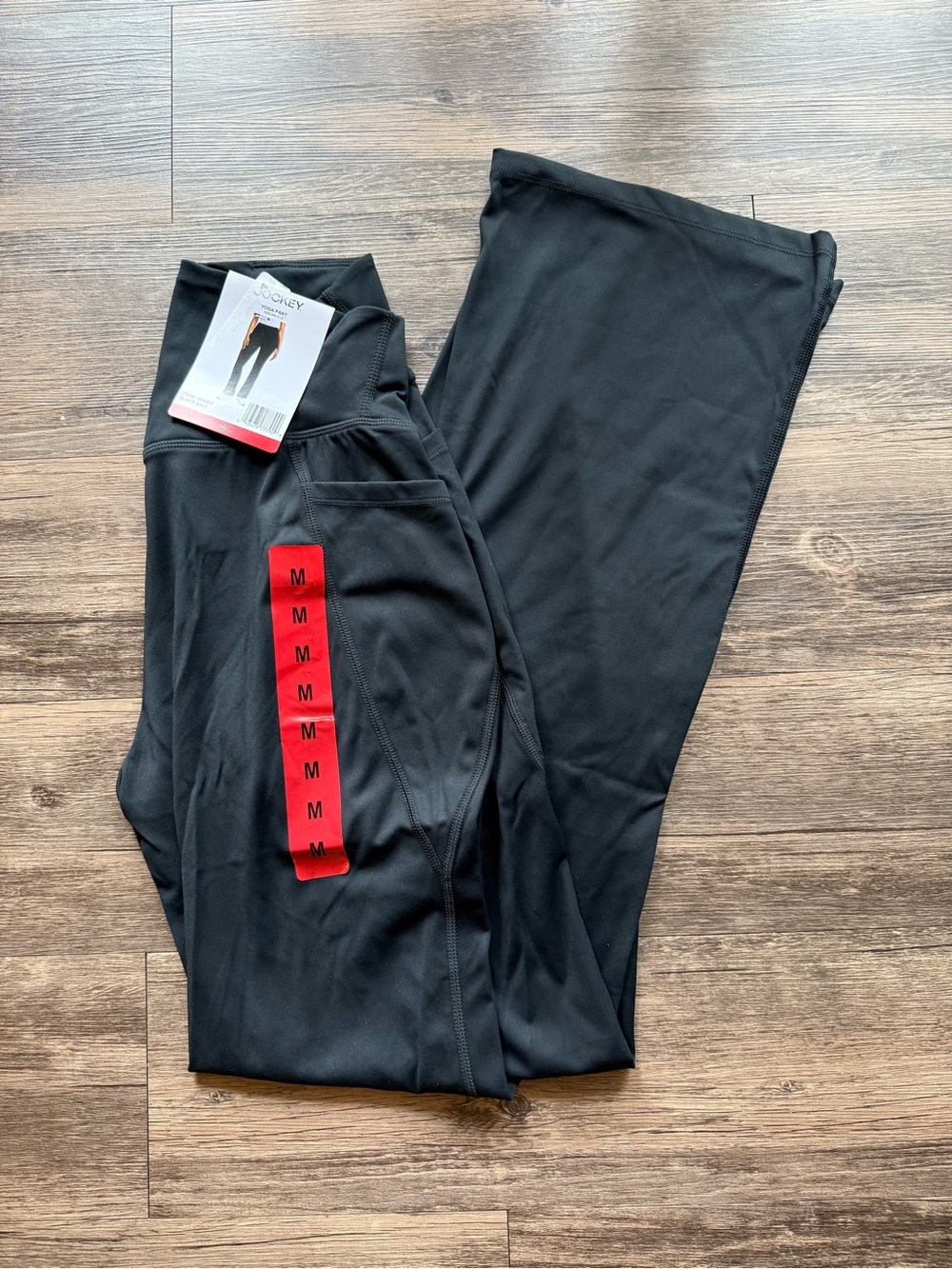 Jockey Black High-Rise Active Leggings with Tag